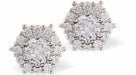 Crystal Encrusted Round Stud Earrings with Pave Embellishment
12mm in size

Colour: Silver Coloured. Blue Crystals
Rhodium Plated
Delivered in a soft, black, velveteen pouch