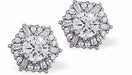 Silver Coloured Pave Crystal Embellished Hexagon Stud Earrings
13mm in size

Colour: Silver Coloured. Blue Crystals
Rhodium Plated
Delivered in a soft, black, velveteen pouch