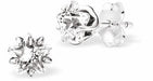 Silver Coloured with Crystal Star Stud Earrings
7mm in size

Colour: Silver Coloured
Rhodium Plated
Delivered in a soft, black, velveteen pouch