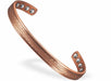Magnetic Copper Bracelet with 8 magnets
Copper, Adjustable bangle with delicate Geometric Design
Can combat joint pain and improve circulation
Delivered in a soft, black, velveteen pouch