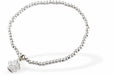 Stretch Charm Bracelet, Rhodium Plated
Paw Print Charm
6cm diameter, stretch&nbsp;
Nickel, Lead and Cadmium Free, Hypoallergenic
Delivered in a soft, black, velveteen pouch