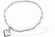 Stretch Charm Bracelet, Rhodium Plated
Paw Print in Heart Charm
6cm diameter, stretch&nbsp;
Nickel, Lead and Cadmium Free, Hypoallergenic
Delivered in a soft, black, velveteen pouch