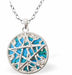 Paua Shell Pentagram Necklace
Hypoallergenic: Nickel, Lead and Cadmium Free
24mm in size, with 18" chain
Rhodium Plated
Delivered in a soft, black, velveteen pouch