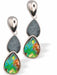 Paua Shell Multi-Teardrop Earrings
26mm, Rhodium Plated

Hypoallergenic: Nickel, Lead and Cadmium free
Delivered in a soft, black, velveteen pouch
