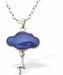 Paua Shell Storm Cloud Necklace
30mm, Rhodium Plated

18" Chain
Hypoallergenic: Nickel, Lead and Cadmium free
Delivered in a soft, black, velveteen pouch