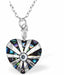 Paua Shell Bursting with Love Necklace
20mm, Rhodium Plated

18" Chain
Hypoallergenic: Nickel, Lead and Cadmium free
Delivered in a soft, black, velveteen pouch