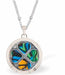 Special PVD Oval Necklace with Central Clover&nbsp;
Silver coloured chain with Paua Shell inset
Hypoallergenic; Free from cadmium, lead and nickel
20mm in size
Colour: Silver coloured and Crystal
Delivered in a soft, black, velveteen pouch