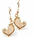Golden Drop Earrings with Crystal Dotted Heart Drops
Hearts are 10mm in size
Colour: Golden
Rhodium Plated Ear-wires
Delivered in a soft, black, velveteen pouch
