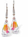Silver Coloured Drop Earrings with Aurora Borealis Crystal Drops
Hearts are 10mm in size
Colour: Aurora Borealis
Rhodium Plated Ear-wires
Delivered in a soft, black, velveteen pouch