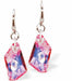 Silver Coloured Drop Earrings with Pink Avant Garde Chunky Crystal Drops
Drops are 16mm in size
Colour: Pink
Rhodium Plated Ear-wires
Delivered in a soft, black, velveteen pouch