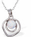 Glowing Opalite Circle in Circle Necklace
18mm, 18" chain
Rhodium Plated
Hypoallergenic: Nickel, Lead and Cadmium free
Delivered in a soft, black, velveteen pouch