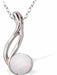 Glowing Opalite Swirling Elegance Necklace
18mm, 18" chain
Rhodium Plated
Hypoallergenic: Nickel, Lead and Cadmium free
Delivered in a soft, black, velveteen pouch
