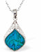 Paua Shell Elegance Necklace
20mm, Rhodium Plated

18" Chain
Hypoallergenic: Nickel, Lead and Cadmium free
Delivered in a soft, black, velveteen pouch