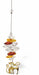 Austrian Crystal Suncatcher, Multi -faceted
Golden Aristocats Drop Feature
Red, yellow and clear crystal
Delivered in a soft, black, velveteen pouch