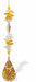 Austrian Crystal Suncatcher, Multi -faceted
Colourful, Psychedelic, Floral Teardrop
Orange, yellow and clear crystals and multicoloured drop
Delivered in a soft, black, velveteen pouch
