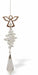 Austrian Crystal Suncatcher, Multi -faceted
Winged Angel and Crystal Drop
Clear Crystal
Delivered in a soft, black, velveteen pouch