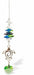 Austrian Crystal Suncatcher, Multi -faceted
Peridot Green Heart Drop and Turtle Link
Green, Blue and Clear crystals
Delivered in a soft, black, velveteen pouch