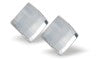 Byzantium Collection Swarovski Crystal Chessboard Studs Clear Crystal Earings