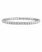 Sparkly Stretch Bracelet Clear 3mm Crystals 6cm in diameter Nickel Free, Hypoallergenic 