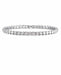 Sparkly Stretch Bracelet Clear 4mm Crystals 6cm in diameter Nickel Free, Hypoallergenic 