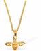 Bright Gold Plated Gorgeous Cute Bee Necklace by Byzantium.