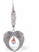 Austrian Crystal Suncatcher with Angel Wings framing a Droplet Crystal Drop: 30cm from hanging loop to bottom (Approximate) Hang in the window or near a light source for full effect Loved by everyone, Suncatchers are a great gift for any occasion Brightens every space with reflected sunlight to instill calm and peace into a room