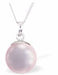 Austrian Crystal Pearl Necklace in Iridescent Two Tone Dreamy Blue, with a choice of chains