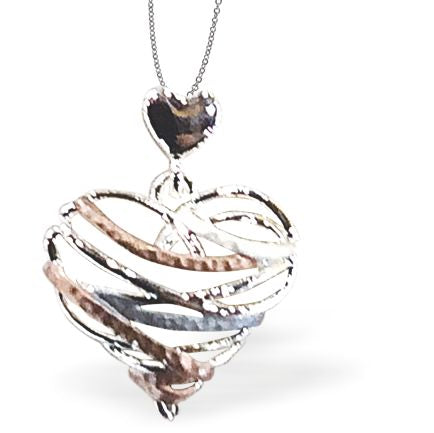 K685 - Designer Amore Heart Necklace